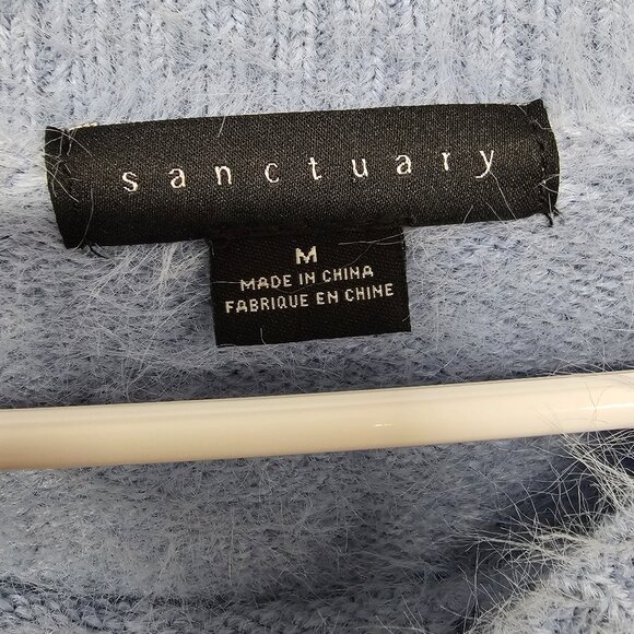 Sanctuary Light Blue Fuzzy Sweater - Picture 11 of 13